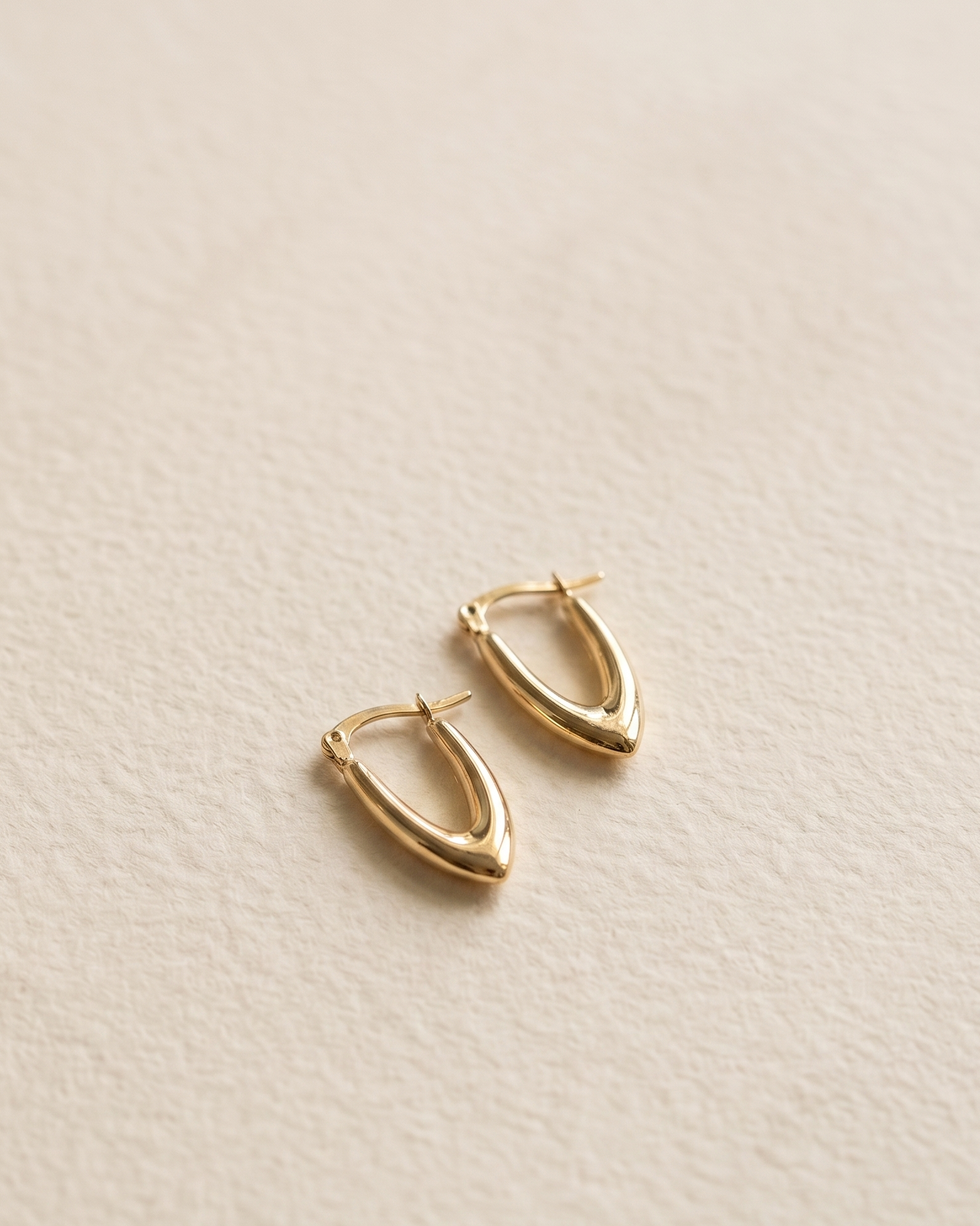 Eliya gold hoop earrings