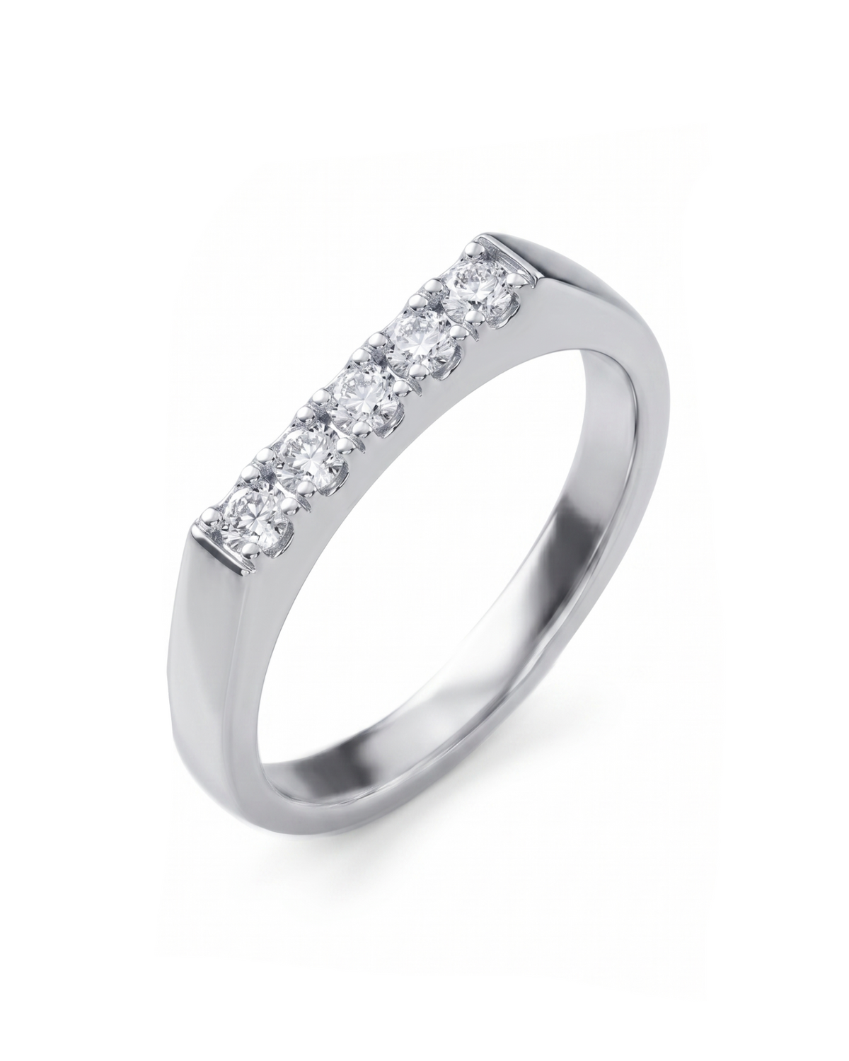 Samantha Gold Ring White Diamonds