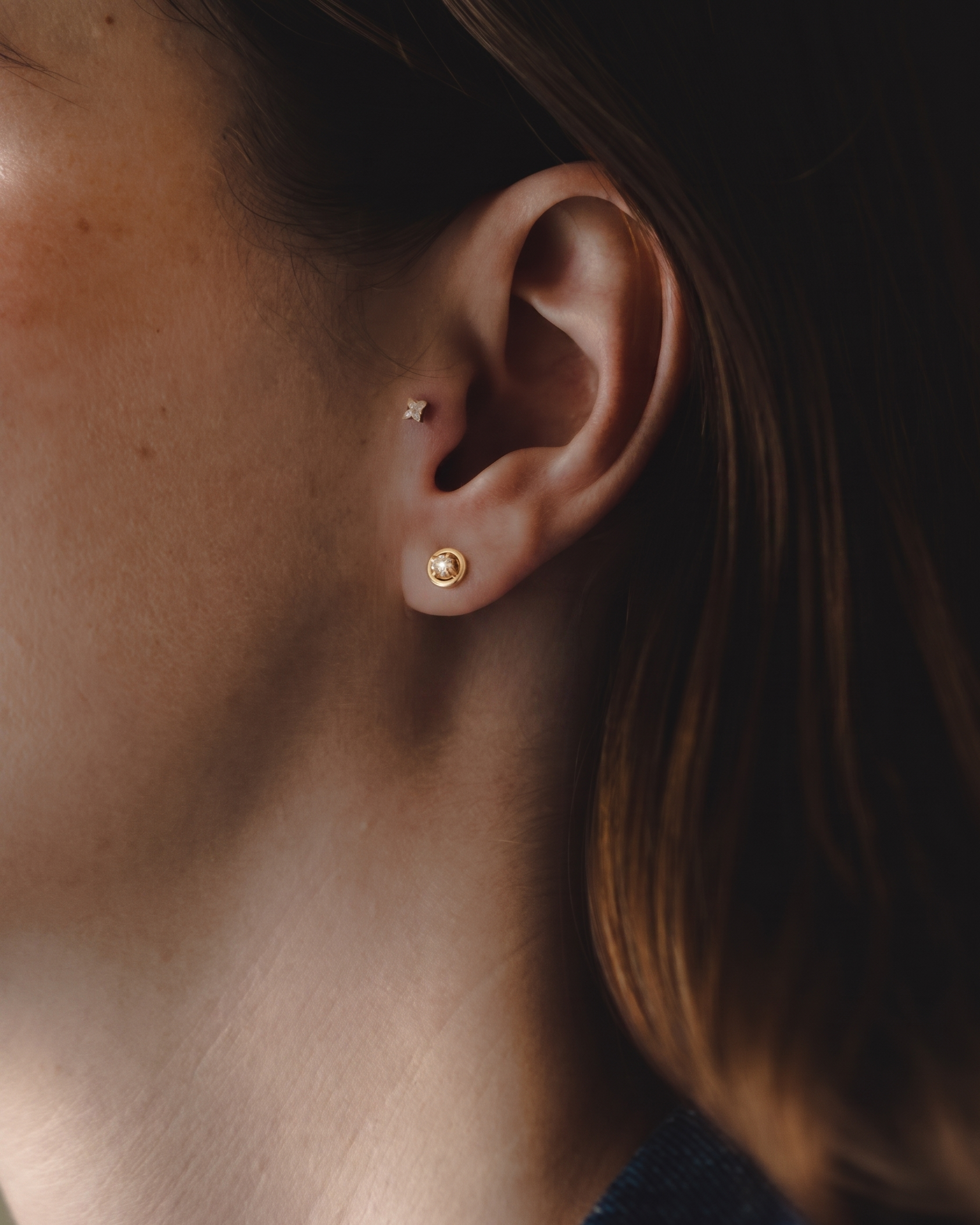 Earring 15 - White Diamond