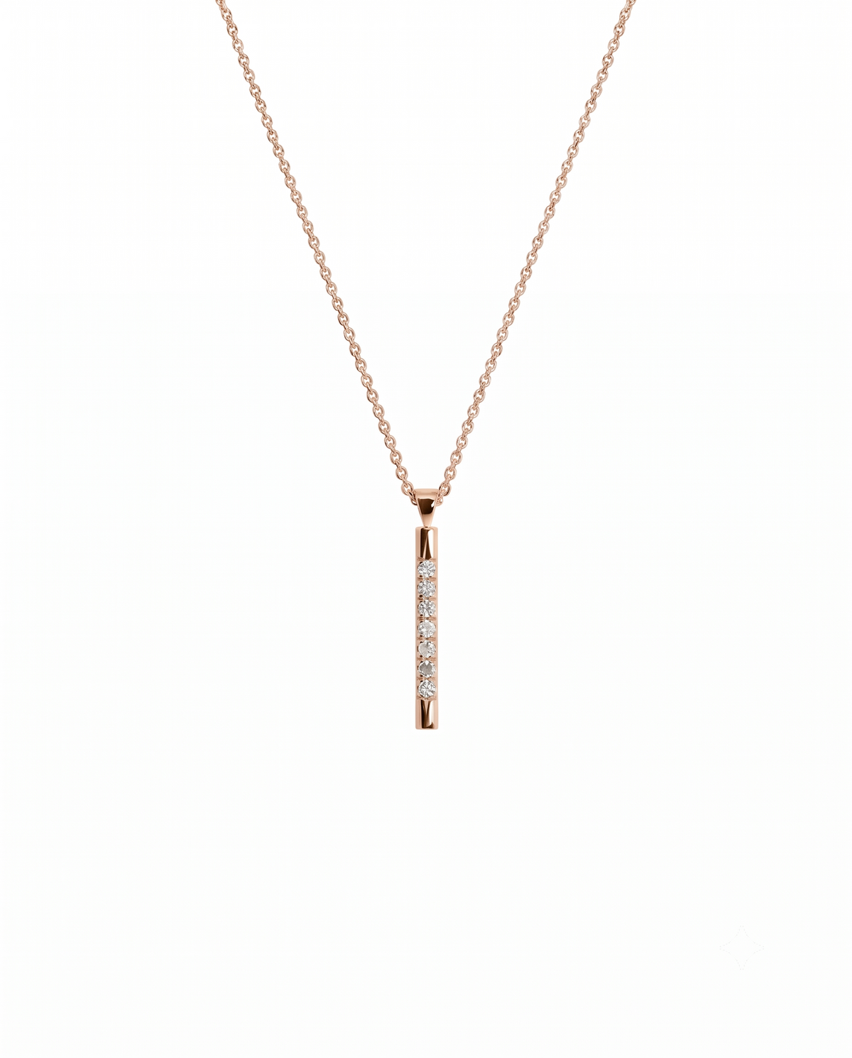 Claire Necklace white Diamonds