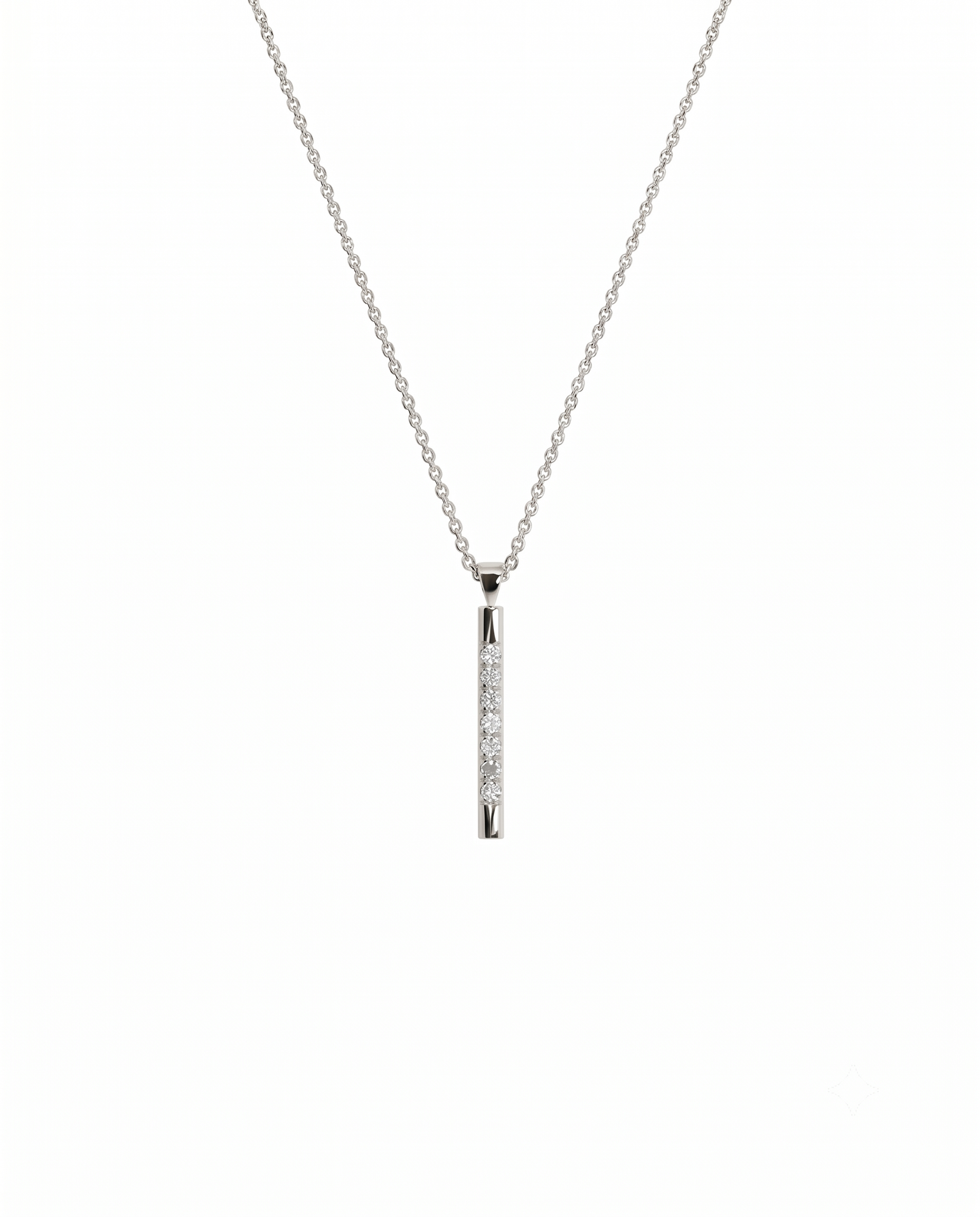 Claire Necklace white Diamonds