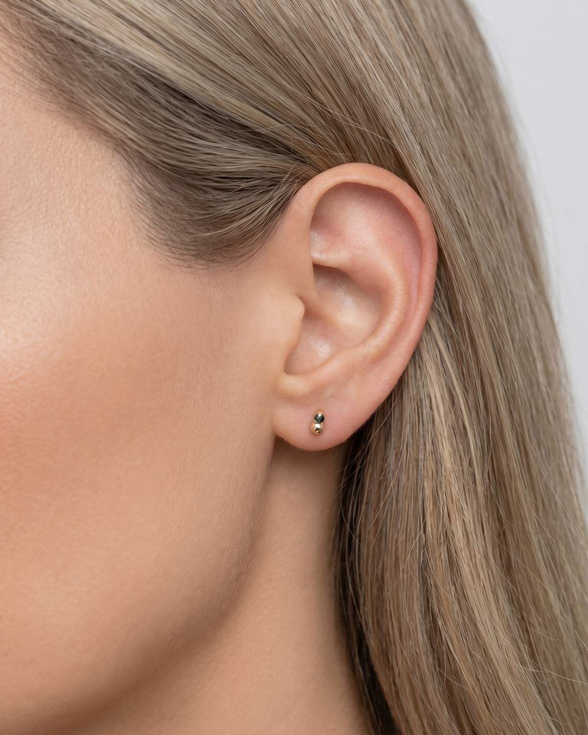 Marie Earring Black Diamond