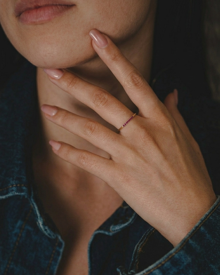 Kelly ring with Ruby