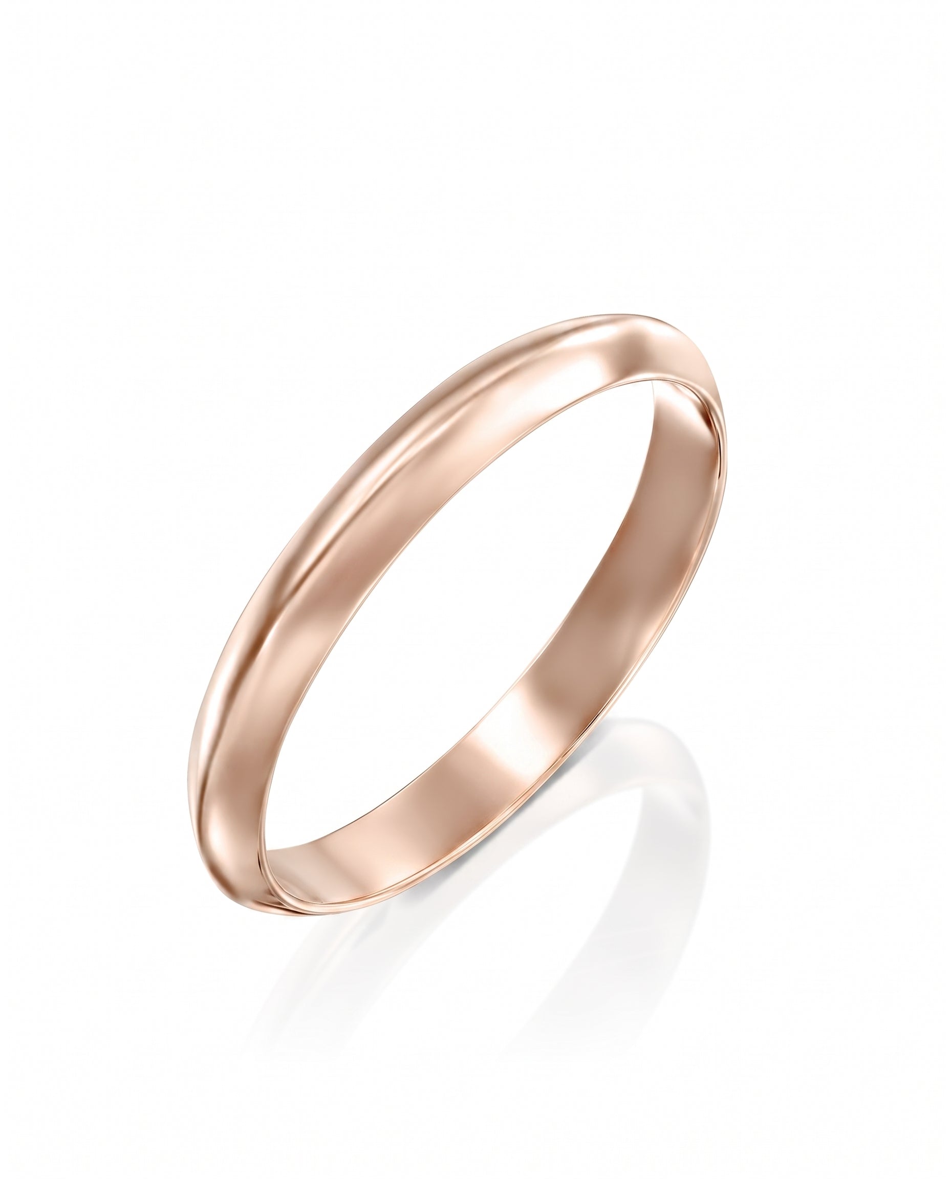 Jodie Gold Wedding Band - 3mm