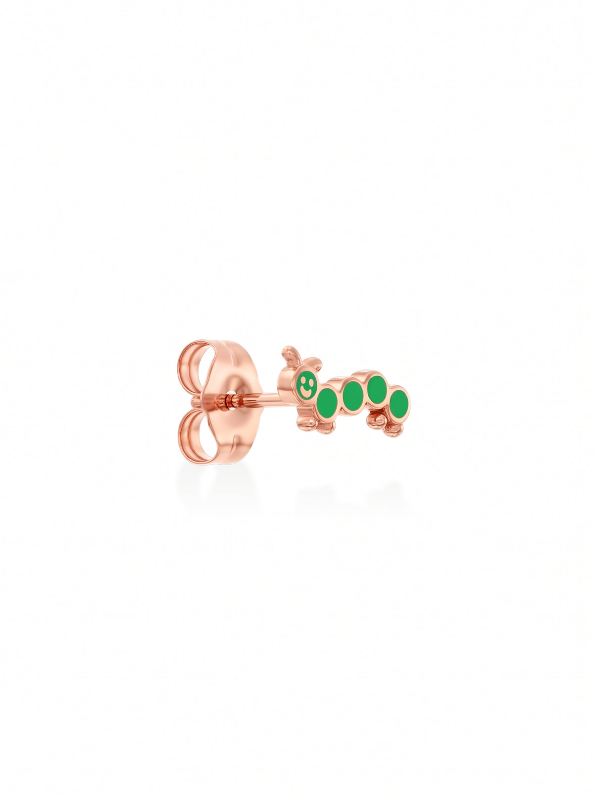 Caterpillar Gold Earring