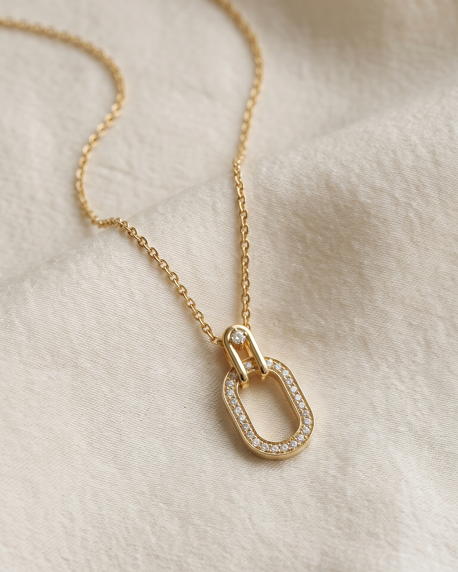 Necklace 01 - White Diamonds