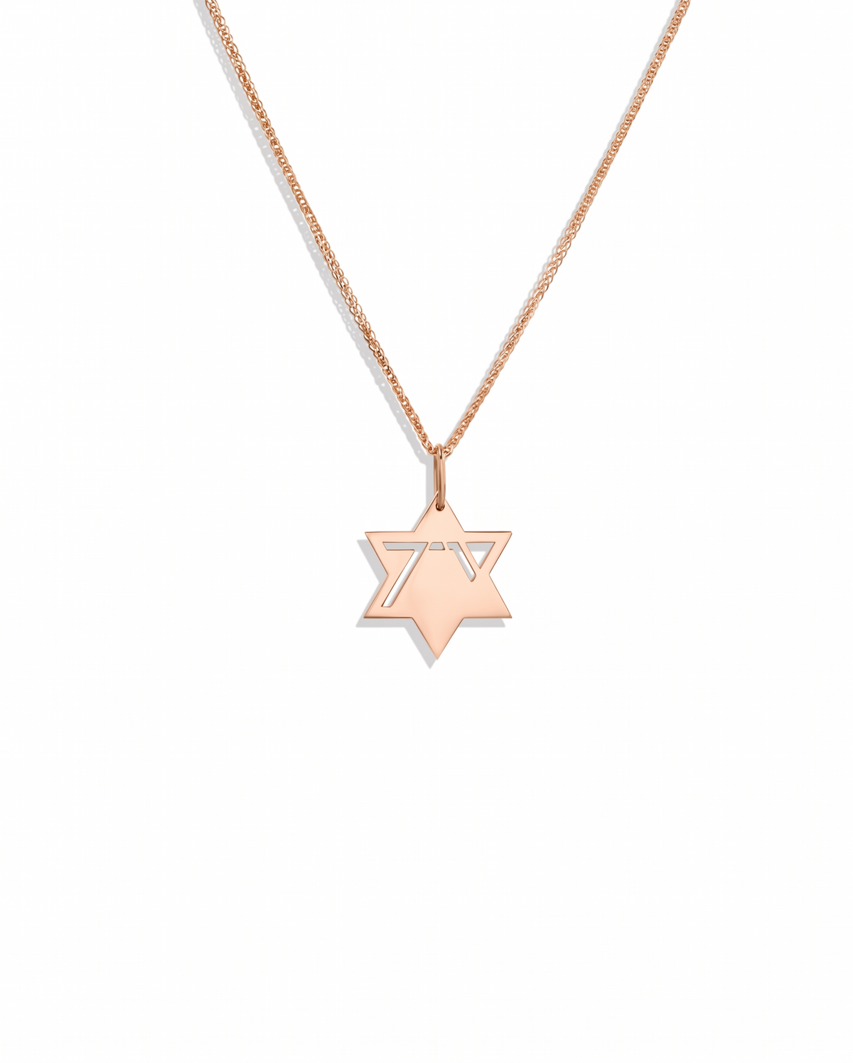 Heroism Star Of David Gold pendant