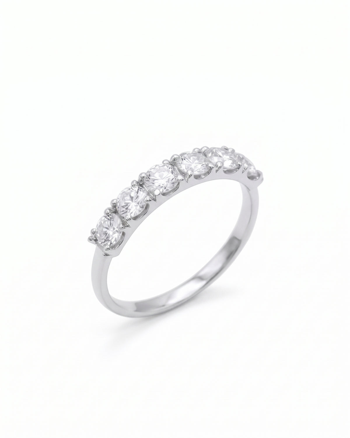 Large Candy Gold Ring White Diamonds