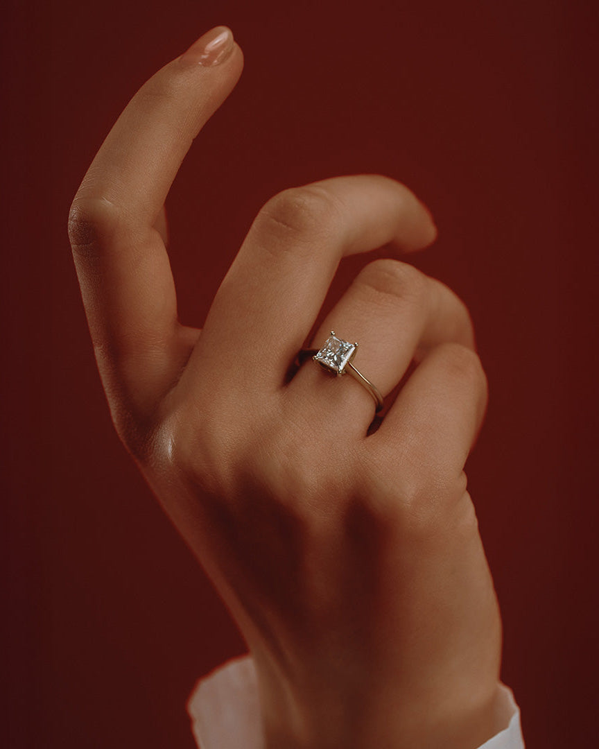Garbo Ring lab diamond