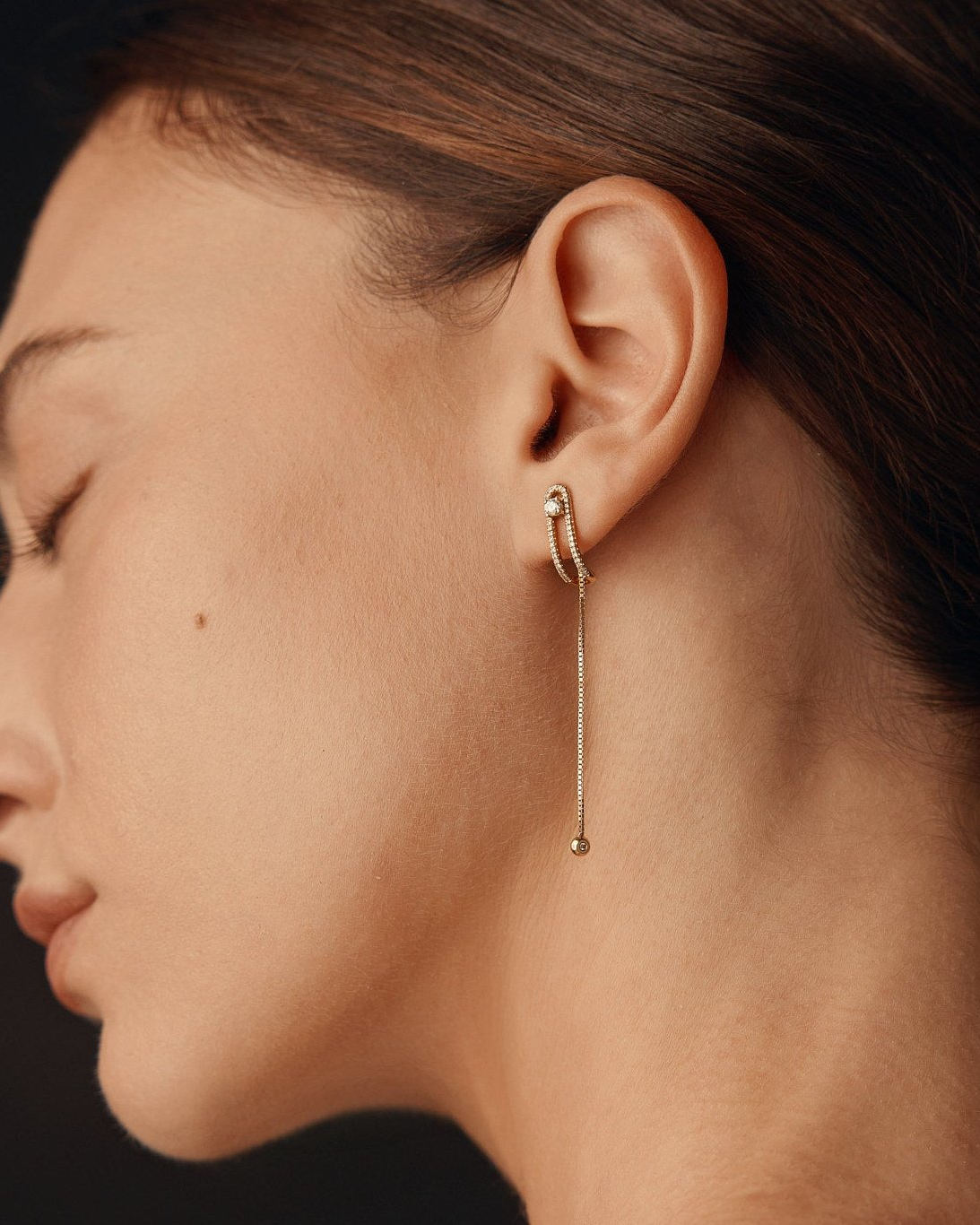 Earring 11 - White Diamonds