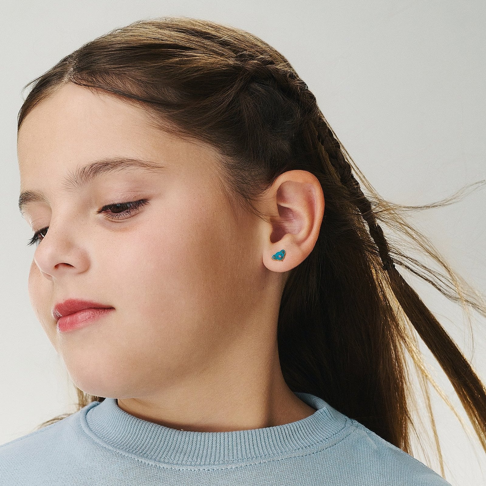 Koala Gold Earring