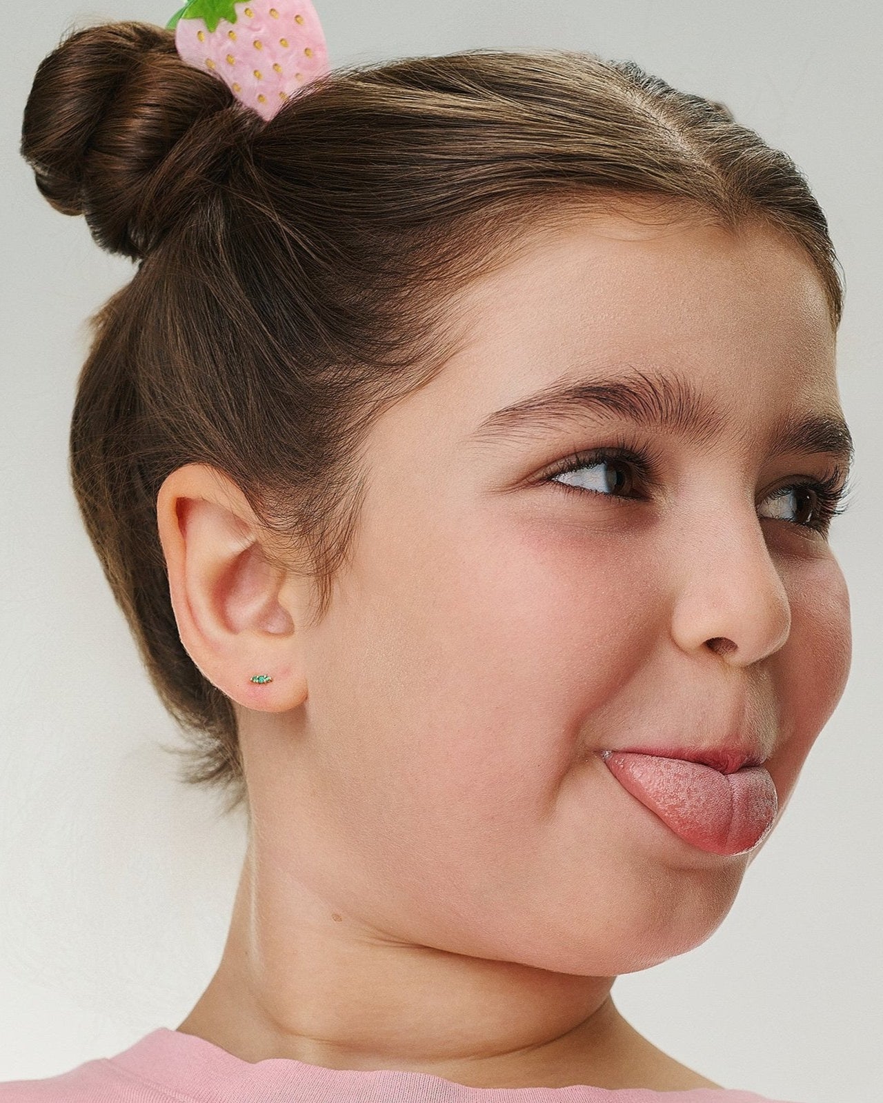 Mini Audrey Earring Emerald