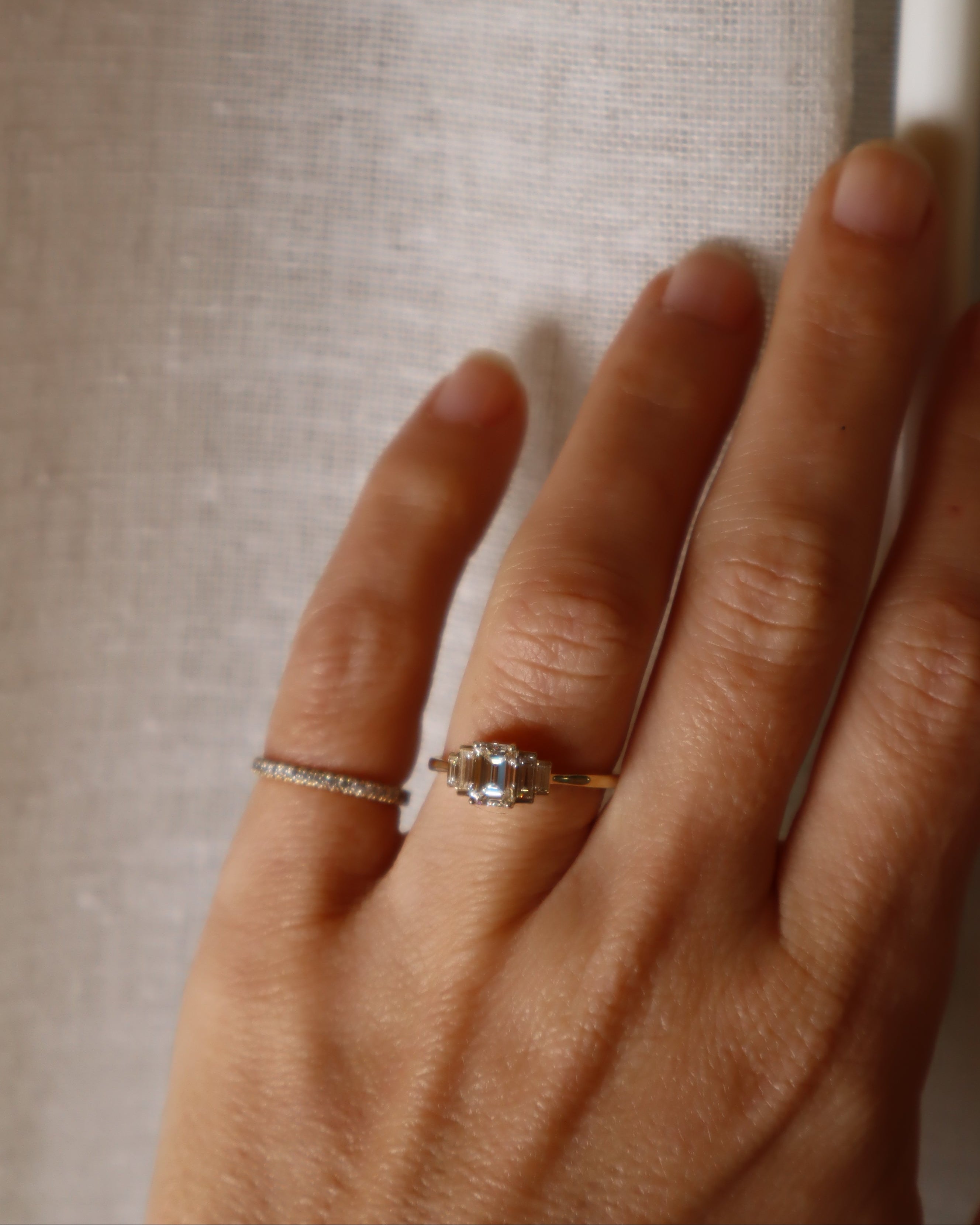 sheina Gold Ring Diamonds