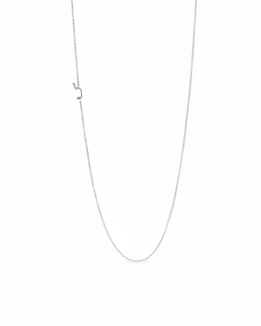Small Aleph-Bet Gold letter Necklace