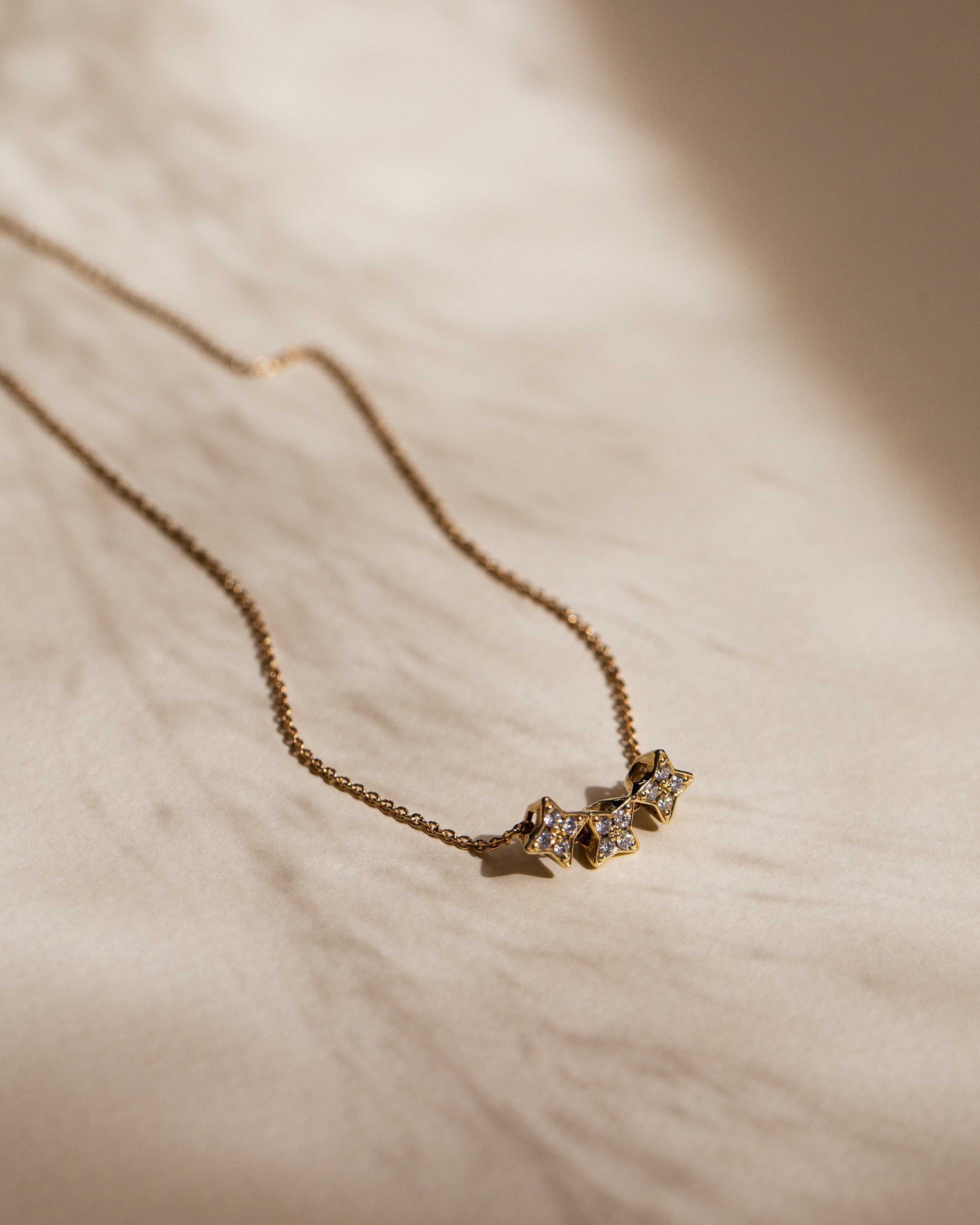 Jupiter Necklace with Diamonds