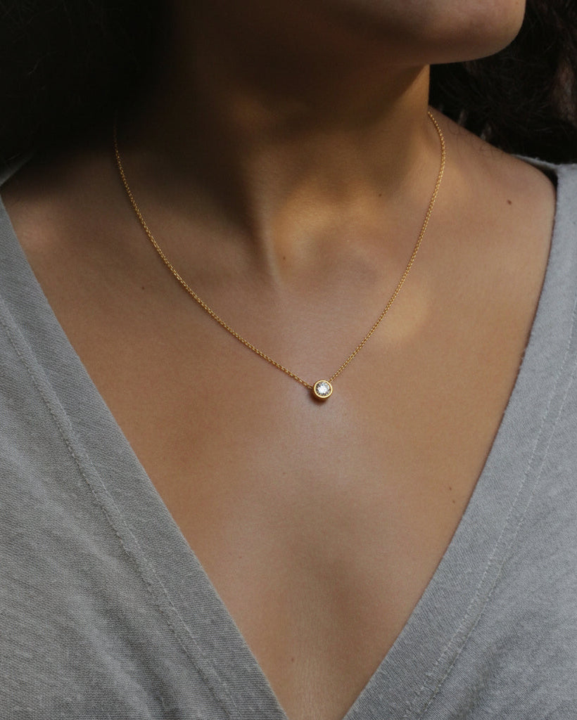Margarita Necklace White Diamond
