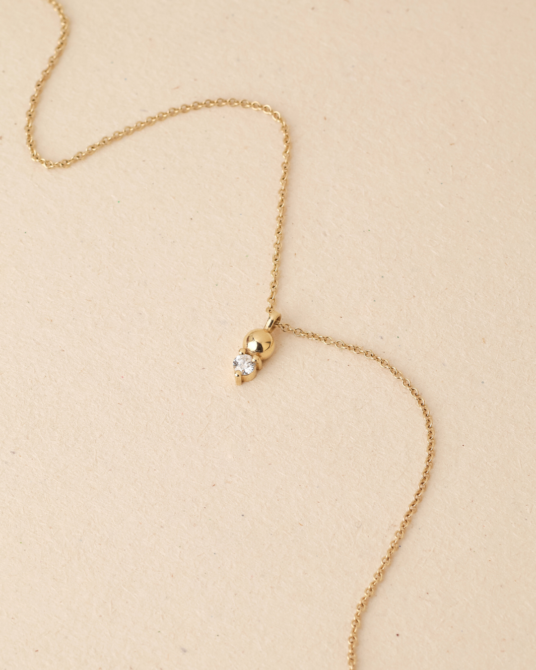 Marie Necklace White Diamond