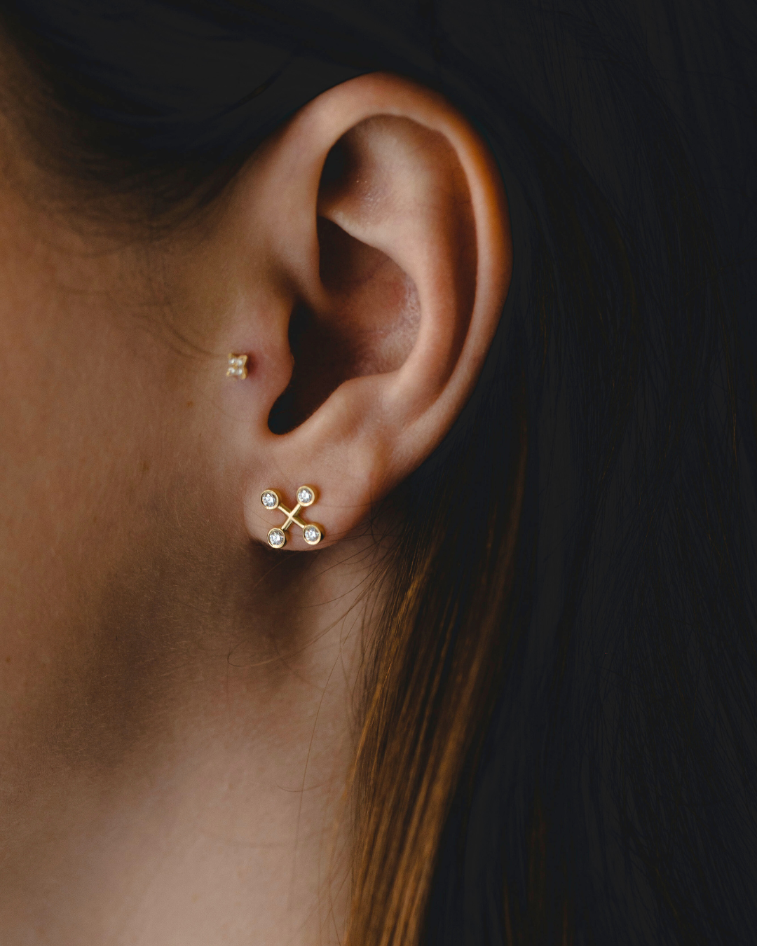 Emanuel White Diamonds Earring