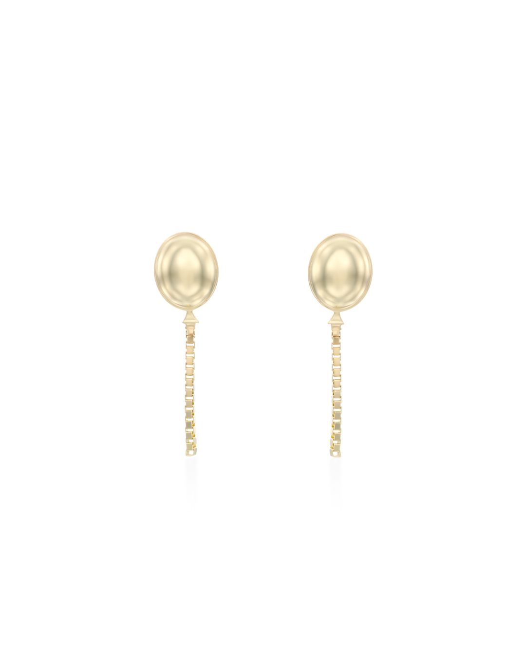 Balloon Gold Earring