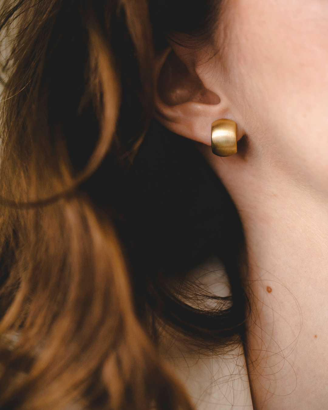 Jenny Gold Hoop Earrings