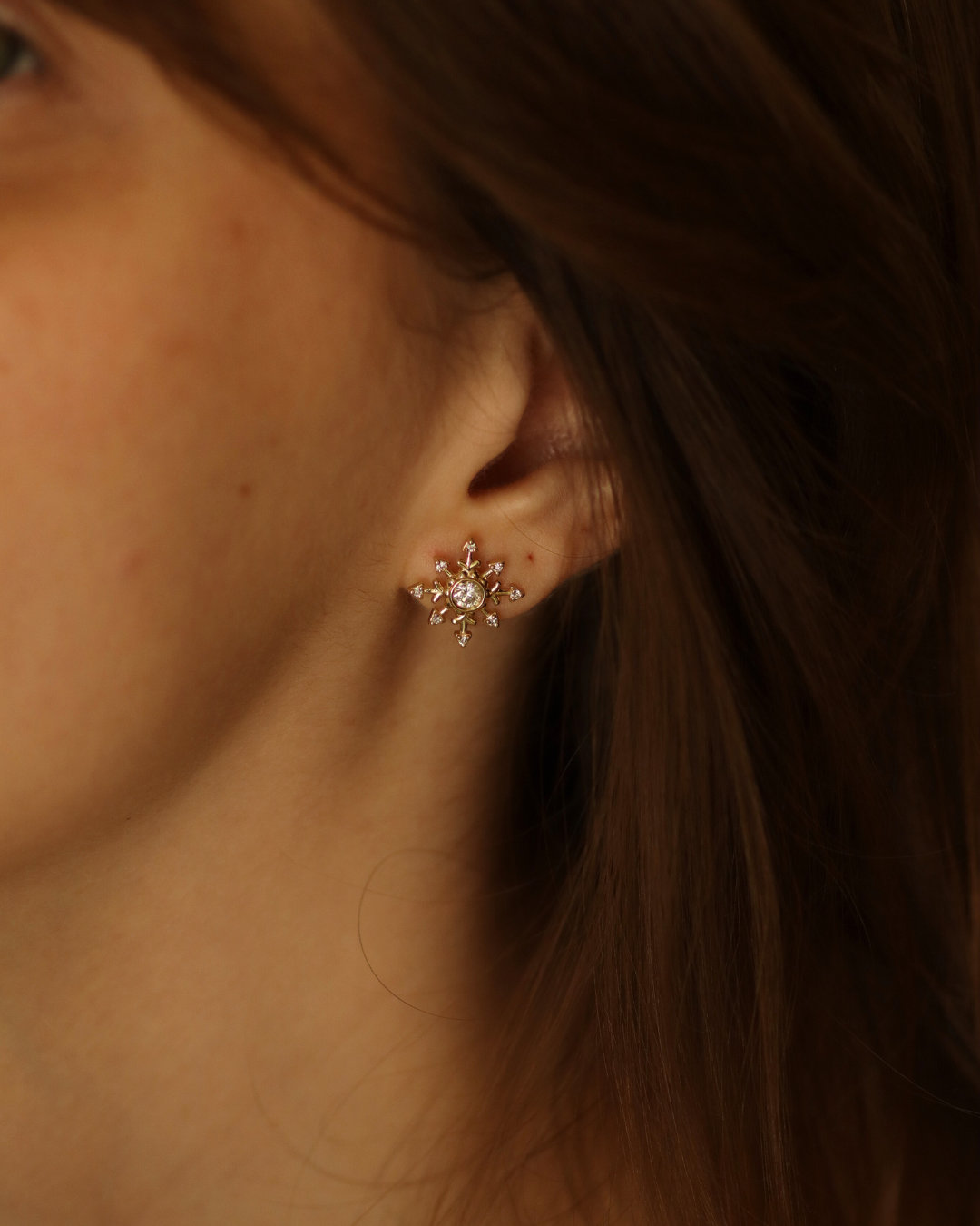 Elsa White Diamonds Earring