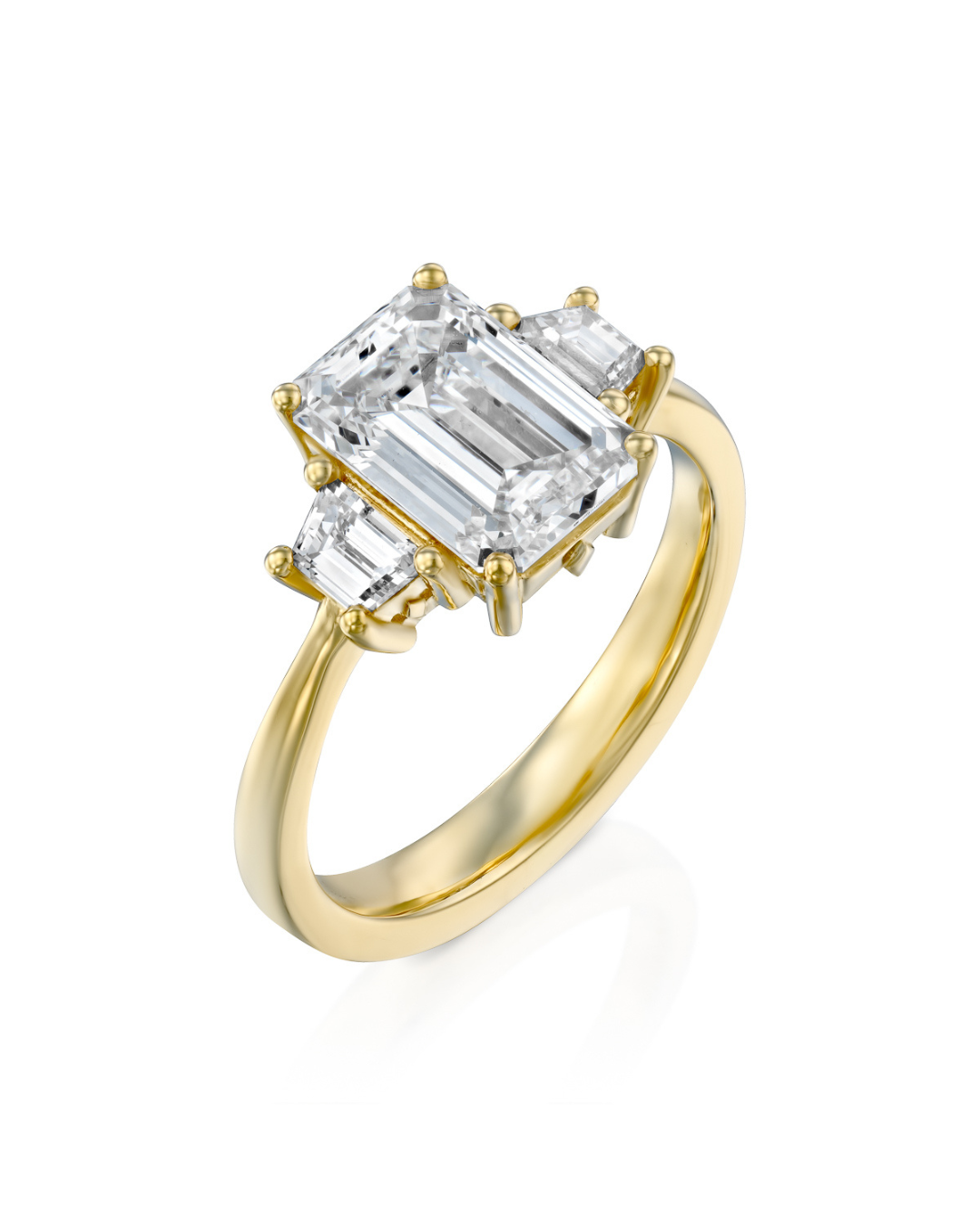 Olivia ring With White Lab Diamonds