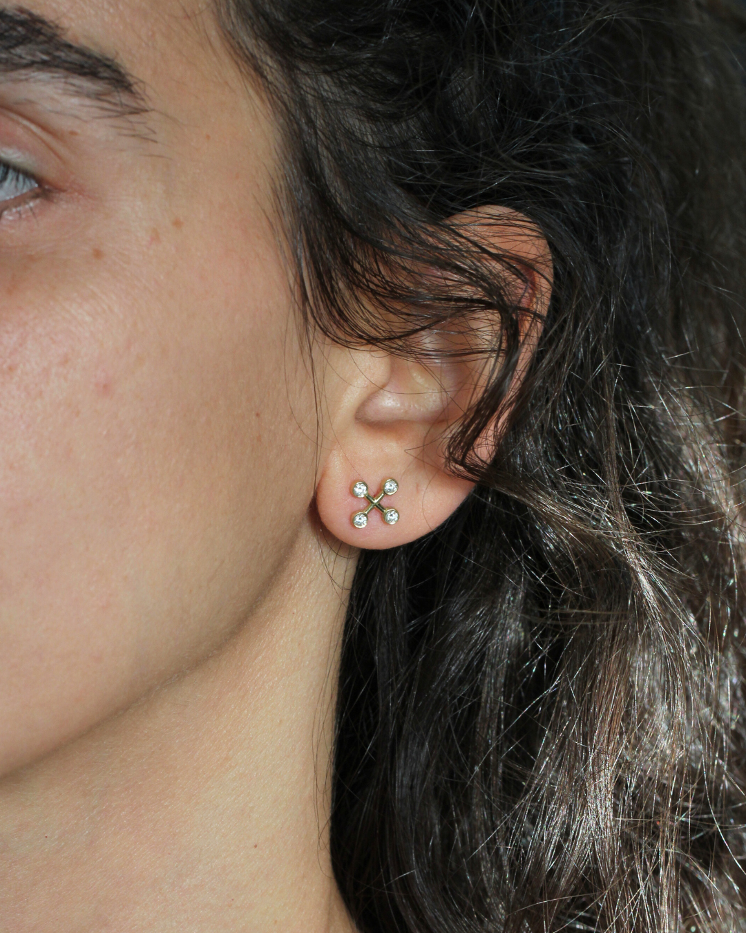 Emanuel White Diamonds Earring