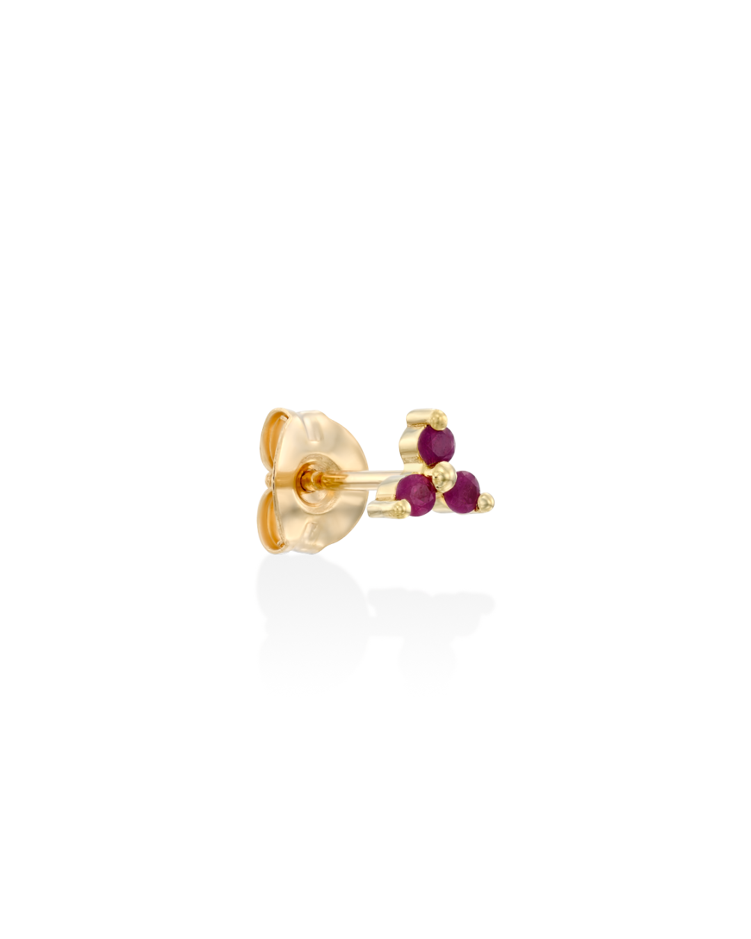 Mini Grace Earring With Ruby