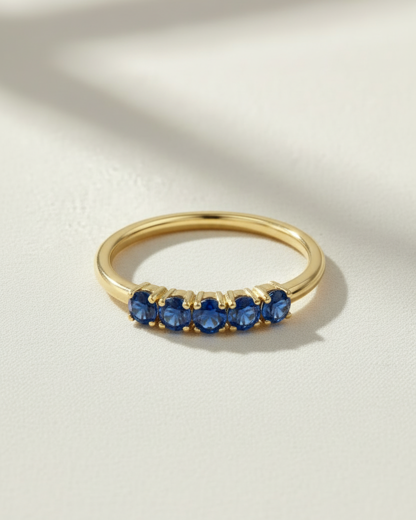 Candy Gold Ring Sapphire
