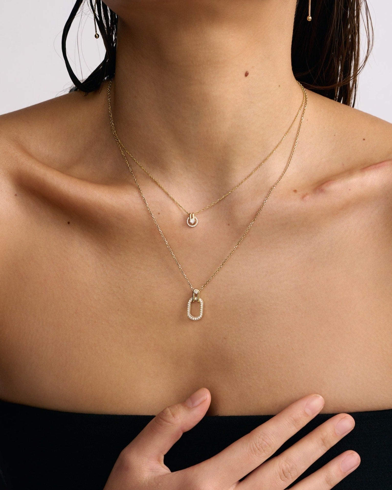 Necklace 01 - White Diamonds