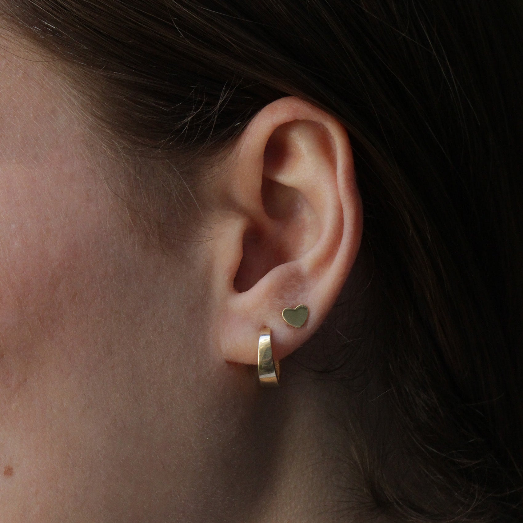 Kim Tapered Mini Hoop Earring