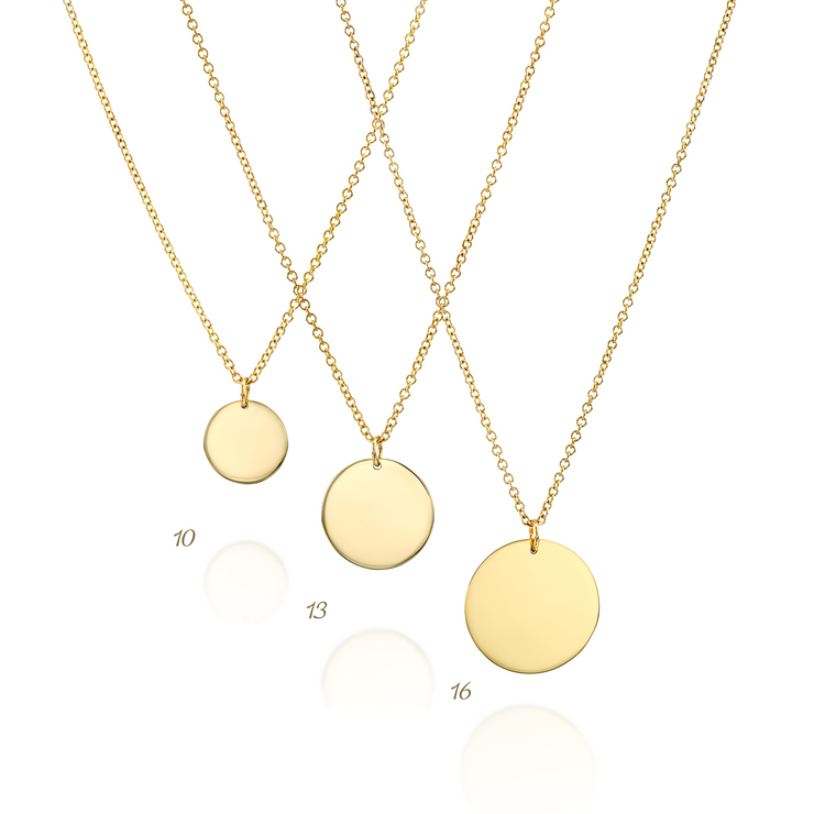 Chiara Gold Necklace with Star Setting