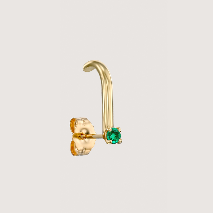 Earring 14 - Emerald