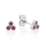 Henrietta Ruby Earring