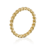 Braided Gold Ring