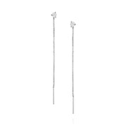 Noni White Diamond Earring