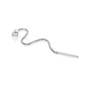 Noni White Diamond Earring
