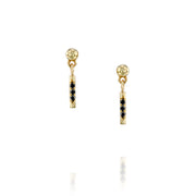 Shannon Earrings Black Diamonds