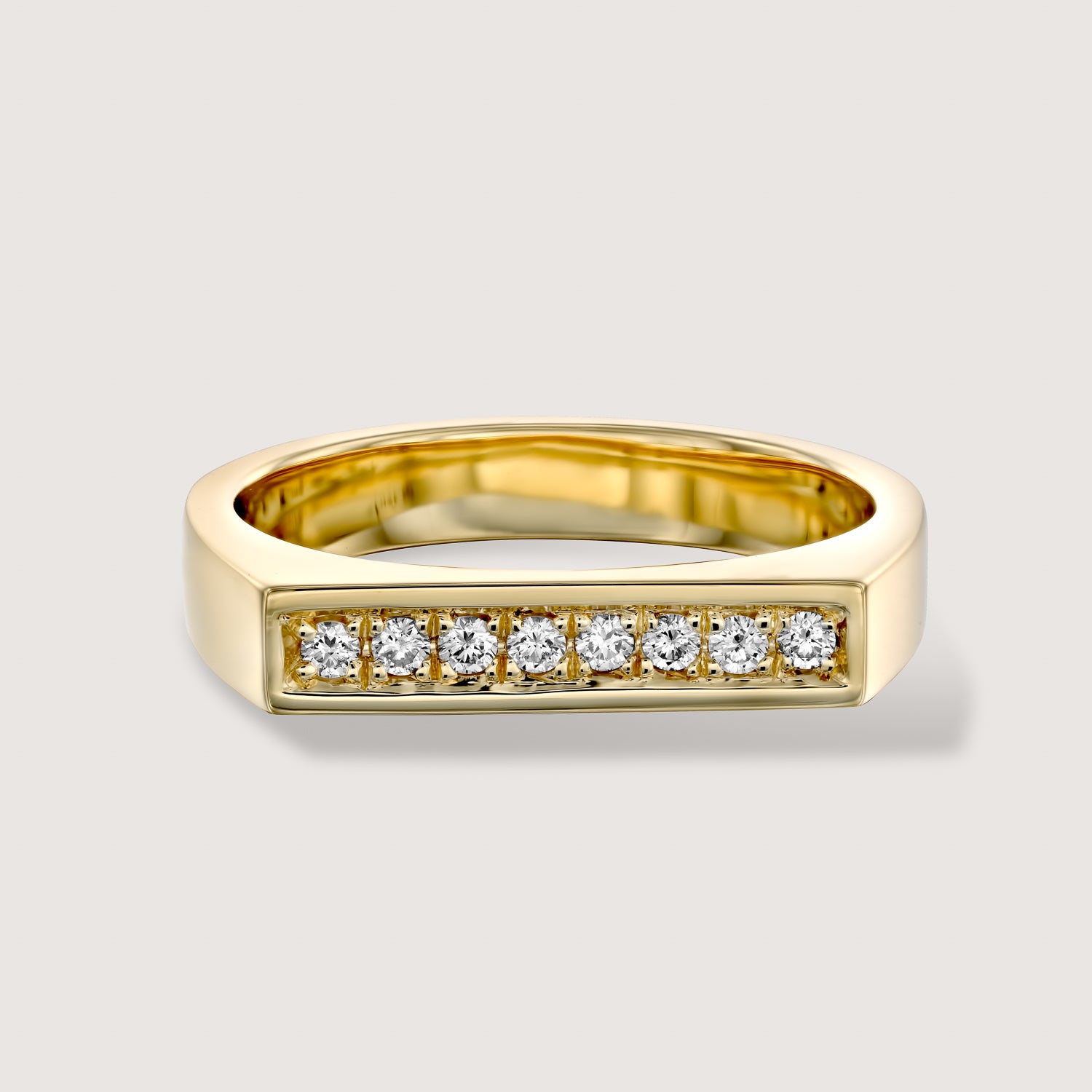 Charlotte White Gold Ring White Diamonds