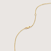 Necklace 01 - Emerald & White Diamonds