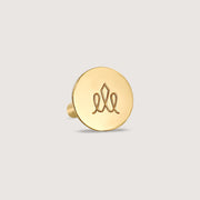 Mini Grace Piercing Earring With White Diamonds