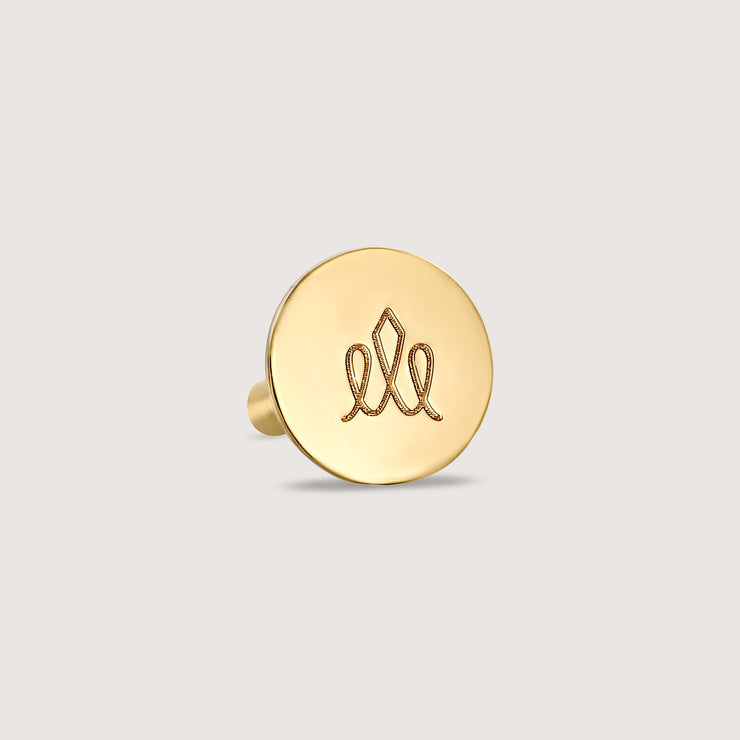 Mini Grace Piercing Earring With White Diamonds