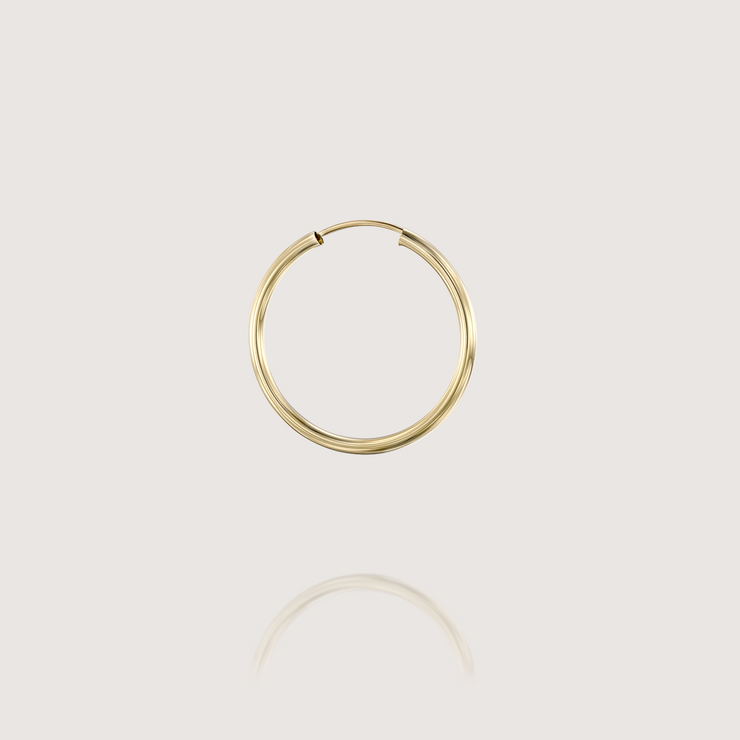 Gold Hoop Earring Small