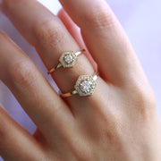 Amy Gold Ring 3.5mm Diamond