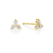 Mini Grace Earring With White Diamonds