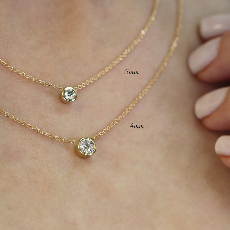 Margarita Necklace White Diamond