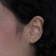 Agatha Piercing Earring With Black Diamond
