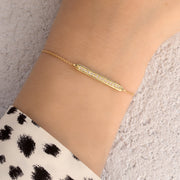 yellow gold florence bracelet