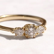 emma gold ring with white diamonds