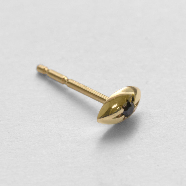 Agatha black diamond earring